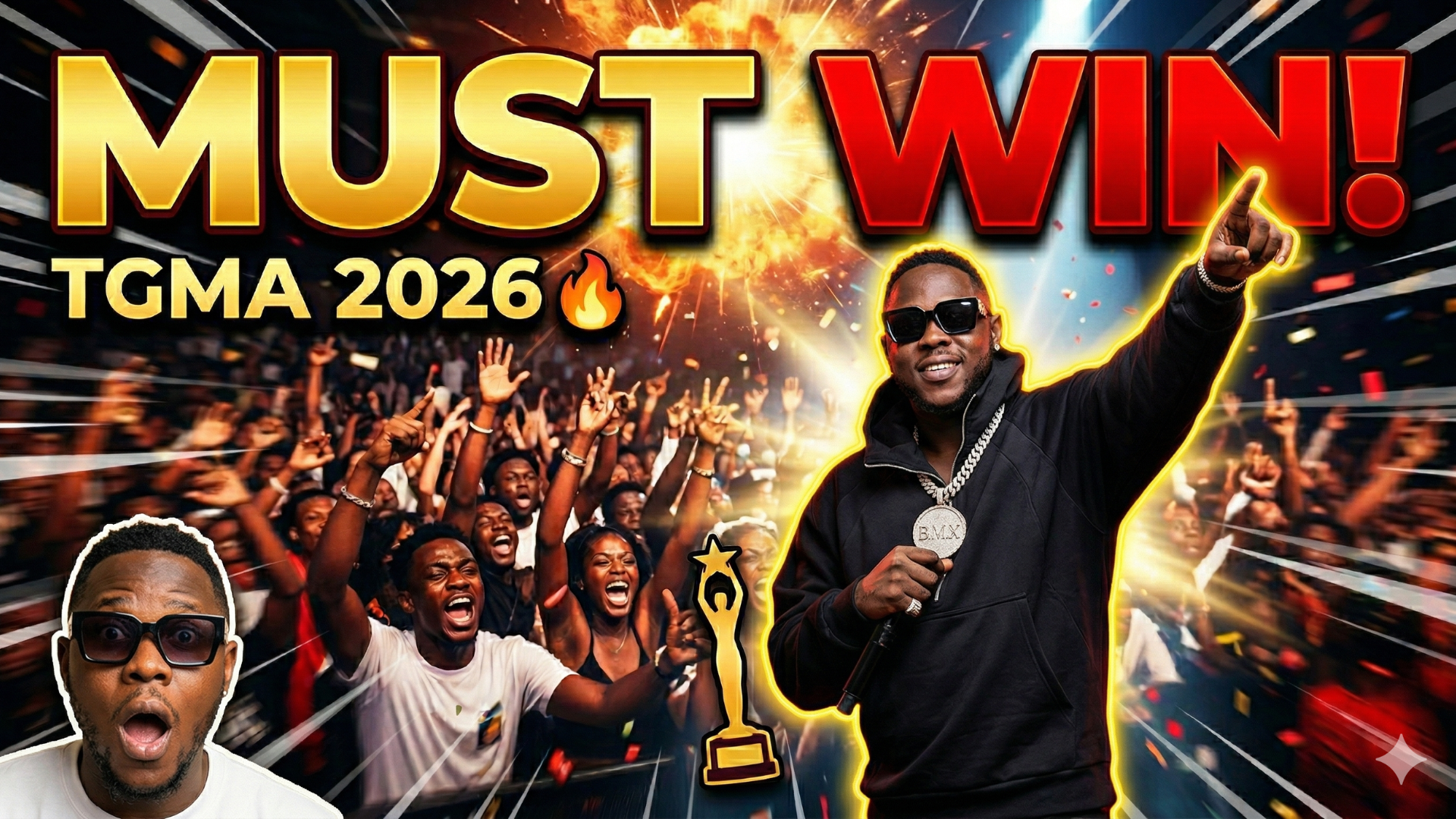 “Medikal Must Win” – BYK Fans Take Over Dexate Show Ahead of TGMA 2026